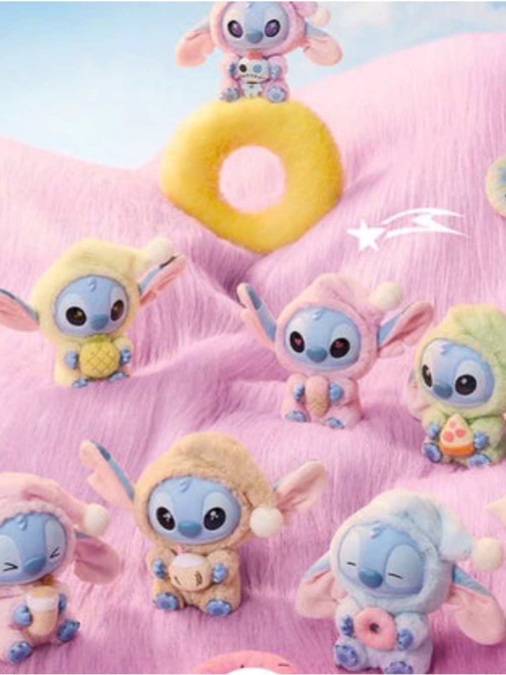 Cute Stitch Eat Something Before Sleep Full Case